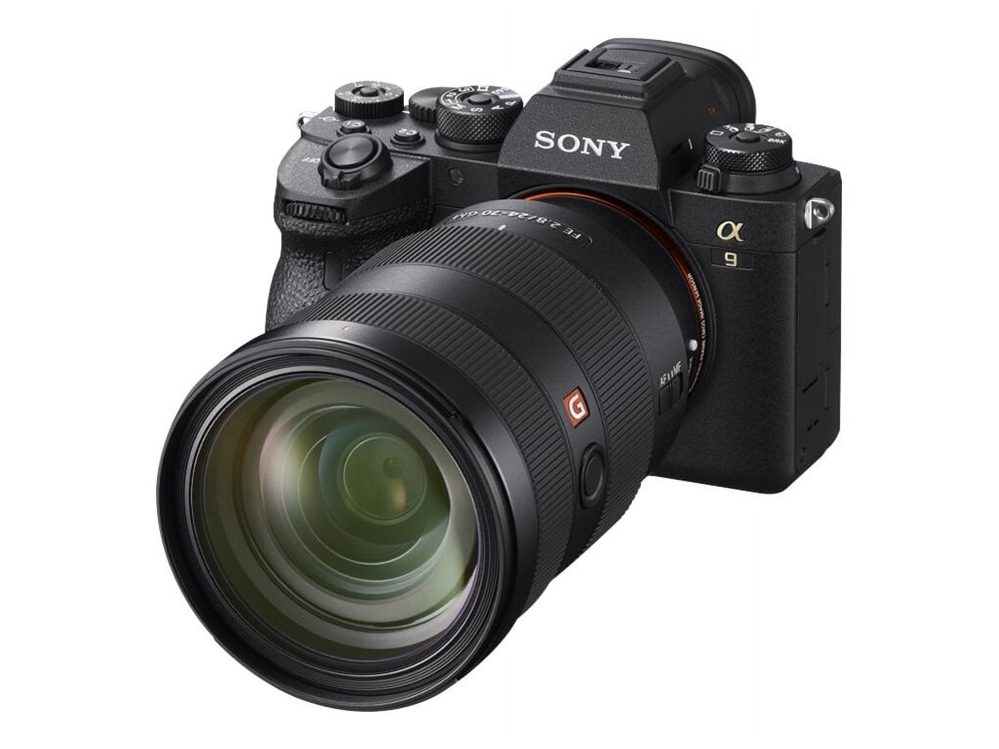 Sony a9 II ILCE-9M2 - Digital camera - mirrorless - 24.2 MP - Full Frame - 4K / 30 fps - body only - NFC, Wi-Fi, Bluetooth - black - image 5 of 14