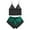 Green, variant on Lindreshi Lingerie Sets for Women 2pc Set Women Lace Lingerie Silk Sling Underwear Sleepwear Pajama Sets
