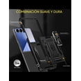 thumbnail image 3 of Funda Protectora con Soporte Metálico compatible con Samsung Galaxy Z Flip 7, 3 of 8