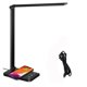 thumbnail image 1 of LED Desk Lamp with Wireless Charger, USB Charging Port, Dimmable Desk Lamp with 5 Brightness Levels and 5 Light Modes, Touch Control, Auto Timer (Blac, 1 of 5