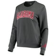 thumbnail image 2 of Women's Colosseum Charcoal Alabama Crimson Tide Campanile Pullover Sweatshirt, 2 of 4
