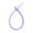 B, variant on 22cm Colored Small Star Silicone Rope DIY Jewelry Keychain Accessories Self-Locking Strap Lanyard Strap Easy to Use