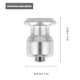 thumbnail image 2 of RUNROTOO 50Pcs Winter Tire Snow Spikes with Professional Design for Enhanced Traction, 2 of 5