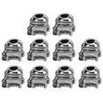 thumbnail image 4 of Paracord Beads Metal Skull, Generous Paracord Beads Skull Pendant Anti Slipping Convenient Beautiful  For Outdoor For Keychains, 4 of 8