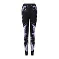 thumbnail image 4 of Mujer mariposa estampado estiramiento yoga yoga fitness correr gimnasio deportes pantalones activos Pompotops  ulkah943930, 4 of 8