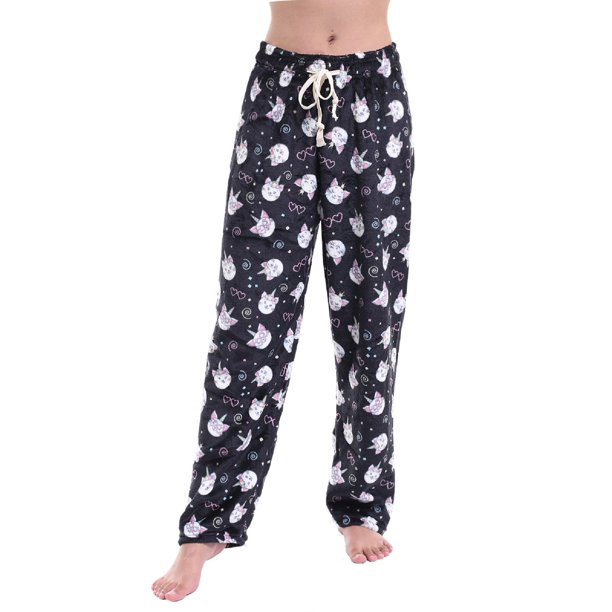 plush fleece pajama pants