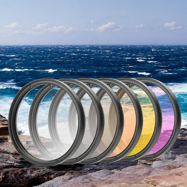 Mgaxyff Lens Filter, CPL Lens Filter,6Pcs SHOOT 52mm CPL UV ND2 Lens