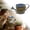 B, variant on Mini Metal Watering Can Decorative Rustic Garden Water Pot with Linen Bow for Indoor Outdoor and Home Decor