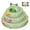 Green, variant on Suhaco Interactive Cat Toys Funny Roller Exercise Pet 4 Level Tower Toy Tease Kitty with 4 Colorful Balls Kitten Puzzle Toys for Boredom Indoor Cats (Green)