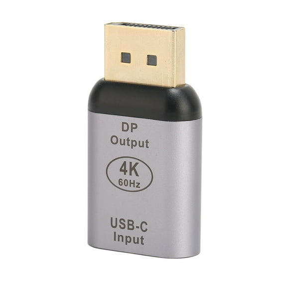 USB C To DisplayPort Adapter, Compact Portable USB C Adapter 4K 60Hz For Office