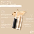 thumbnail image 2 of Glo Skin Beauty Luminous Brightening Concealer Makeup - Conceals Dark Spots & Fine Lines, Brightens for a Highlighted Effect (Banana), 2 of 6