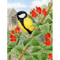 thumbnail image 1 of Carolines Treasures ASA2110CHF Great Tit Flag Canvas House Size, 1 of 4