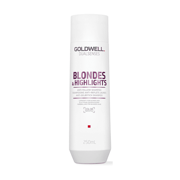GOLDWELL DUALSENSES BLONDES & HIGHLIGHTS ANTI-YELLOW SHAMPOO 250ML