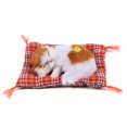 thumbnail image 4 of Sonew 4 tipos de muñecos de peluche con sonido de gato de simulación para niños durmiendo, decoración del hogar, gato de simulación, muñeco de gato de simulación,Yellow   White, 4 of 8