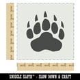 thumbnail image 2 of Grizzly Bear Claw Paw DIY Cookie Wall Craft Stencil - 7.0 Inch, 2 of 5