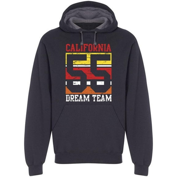California Dream Team Hoodie Men -Image by Shutterstock, Male Small