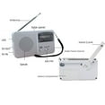 thumbnail image 4 of Solar Charging USB Charging Aaa Battery Available Hand Cranked Charging Portable Am/FM Portable Pocket With Chip Battery Operated With Large Built In Speaker, 4 of 4