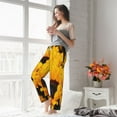 thumbnail image 6 of Picia Flower Bush Sunflower Womens Soft Woven Cotton Elastic Waistband Sleep Pajama Pant Lounge Sleep Pant With Pockets And Drawstring-Medium, 6 of 9
