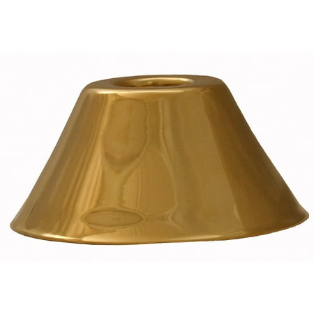 Bell Escutcheon - Polished Brass Escutcheon 1/2