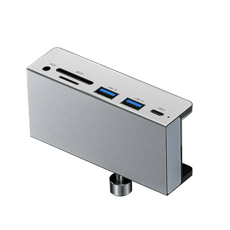 Versatile 6-in-1 USB 3.0 Hub for Multiple Devices Supports SD/TF Cards, Printers, and More