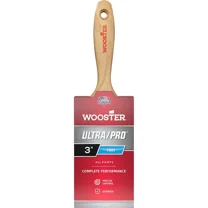 3" Wooster Brush Company 4176 Ultra/Pro Firm Flat Bristle Beavertail Handle Paint Brush