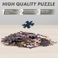 thumbnail image 4 of Abstract Floral Pink Sky Puzzle 500 Piece Cylinder Tube Gift Jigsaw Puzzle, 4 of 7