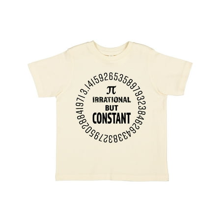 

Inktastic Irrational but Constant- Pi Day Gift Toddler Boy or Toddler Girl T-Shirt