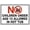 Warning Sign 2, variant on No Concealed Weapons Beyond This Point Retro Security Sign - 8"x12" Metal Warning Sign