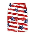 thumbnail image 5 of Awdneio Mens Shorts American Flag Swim Trunks USA 4th of July Patriotic Board Shorts Quick Dry Lined Beach Shorts, 5 of 5