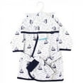 thumbnail image 2 of Hudson Baby Infant Boy Cotton Rich Bathrobe, Sailboat, 0-9M, 2 of 2