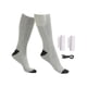 thumbnail image 3 of Calcetines calefactables para ciclismo al aire libre, esquí, térmicos, 3 modos, cómodos, para invierno. Gris, 3 of 9