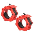 thumbnail image 3 of 2Pcs Plastic Safety Lock Clamp Collar for Weightlifting Barbell Dumbbell Quick Lock Bucklered, 3 of 14