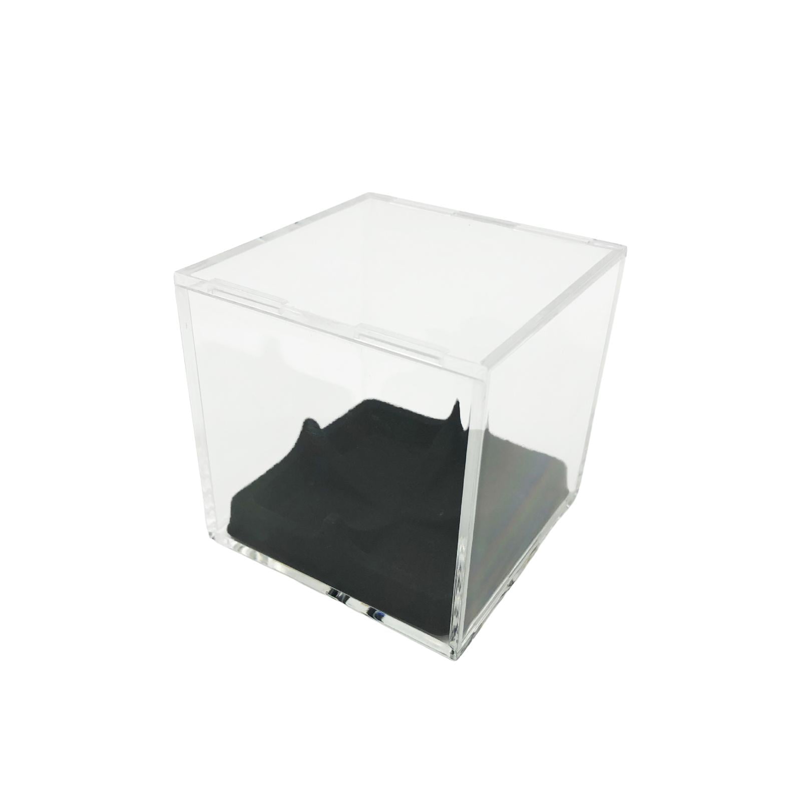 Square Baseball Holder, Acrylic Box for Display Collector, Stand Gift