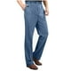 thumbnail image 3 of Pantalones largos de verano para hombre, informales, con bolsillos, de color liso, con cintura elástica y pierna recta., 3 of 3
