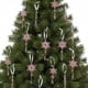 thumbnail image 5 of Juego 10 Colgantes Cristal Acrílico para Navidad Suministros Fiesta en Casa () Rosa, 5 of 9