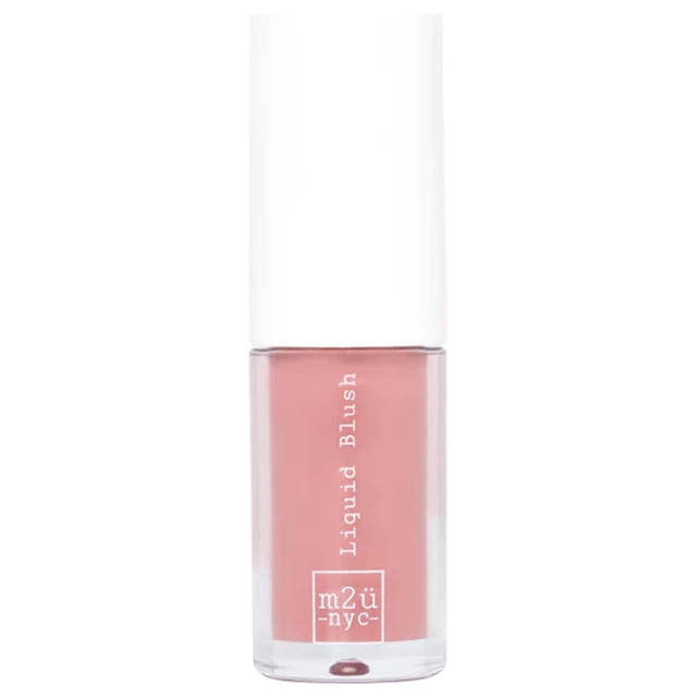 M2U NYC Colorete líquido hidratante, colorete en crema suave, colorete líquido para maquillaje, colorete líquido para mejillas, ligero, de larga duración, a prueba de manchas (rosa claro, algodón de a