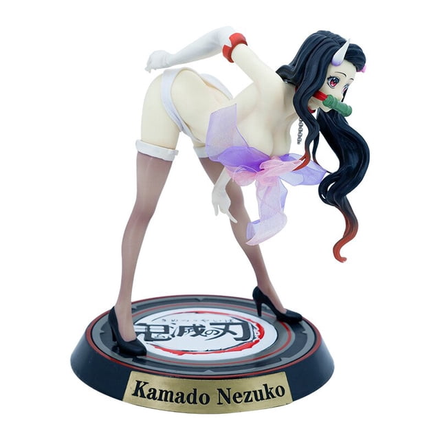 23cm Anime Demon Slaye serie Sexy Sexy Kamado Nezuko figura de acción GK PVC decoración colección figurita modelo Jugueteszhangyuxiang