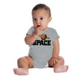 thumbnail image 6 of Saturn Love I Heart Outer Space Romper Boys or Girls Infant Baby Brisco Brands NB, 6 of 7