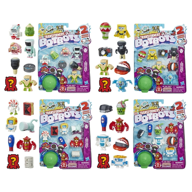 Transformers Toys BotBots Series Swag Stylers 8-Pack – Mystery