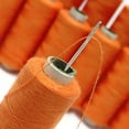 thumbnail image 4 of IBA Indianbeautifulart New Wholesale Spool Polyester Thread 10 Pcs Hand Machine Orange Sewing Supply, 4 of 4