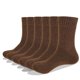 thumbnail image 1 of Chaussettes en cachemire de haute qualité, chaussettes thermiques en laine épaisse pour hommes et femmes, couleur unie, noir, gris, mi-tube, chaussettes chaudes, bonneterie, cadeau pour hommes, hiver, 1 of 4