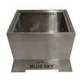 thumbnail image 4 of Stainless Steel 22" Square Peak Patio Smokeless Fire Pit, 4 of 7