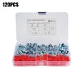 thumbnail image 4 of 60PCS Metric Hydraulic Zerk Grease Fitting with 60PCS Covers Assortment Set Kit, 4 of 7