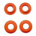 thumbnail image 1 of S SERENABLE 4 Pieces Kayak Paddle Drip Rings Paddle Shaft Drip Rings for Rafting Boating Orange, 1 of 9