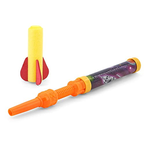 Foam Rocket Toy with Launcher Details about   SRENTA 11" Foam Rocket Launcher Great for Goodie 