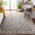 thumbnail image 2 of SAFAVIEH Hamilton Finnian Oriental Polyester Area Rug, Blue/Gold, 4' x 6', 2 of 6