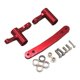 thumbnail image 3 of Conjunto de dirección de coche RC, piezas del grupo de dirección, accesorios ligeros de actualización de coche RC, piezas de coche RC para vehículos Rojo, 3 of 8