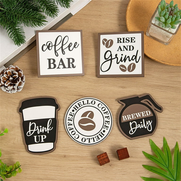 coffee-bar-tiered-tray-decor-wood-sign-sweet-home-tiered-tray-decor-set-ornament-rustic-farmhouse-table-signs-home-decor-walmart-com