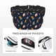 thumbnail image 5 of Easygdp Spaceships and Stars Fanny Packs para Mujeres y Hombres, Bolsa de Cinturón, Bolsos de Cruz para Trabajo/Correr/Senderismo, 5 of 9