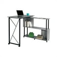 thumbnail image 1 of Safco Products Mood Standing Height Desk Gray and Black, 1 of 2